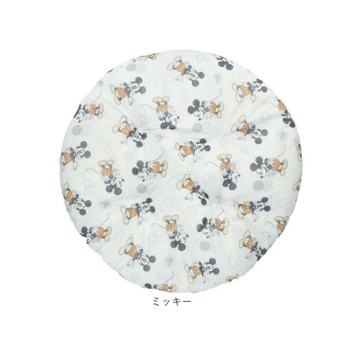 ミッキー 冷感 クッション キャラクター 丸 通販 ひんやりクッション ラウンドクッション 座布団 ラウンドマット ひんやりマット ひんやり 赤ちゃん 寝かせる おむつ替え ごろ寝マット ベビー お昼_12