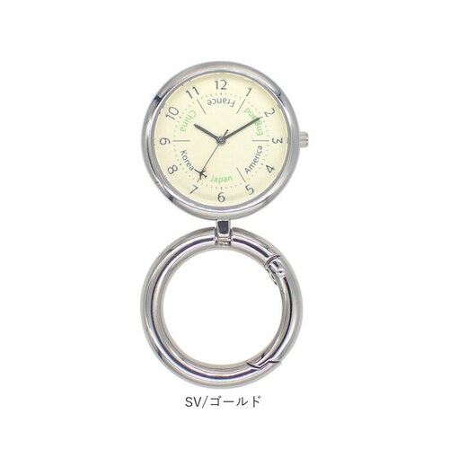 カラビナウォッチ 置き時計 2WAY アナログ 通販 スタンドウォッチ 置時計 懐中時計 時計 ウォッチ キーホルダー バッグチャーム カラビナ 軽量 軽い 小さい 小型 スタンドタイプ バッテリーと_13