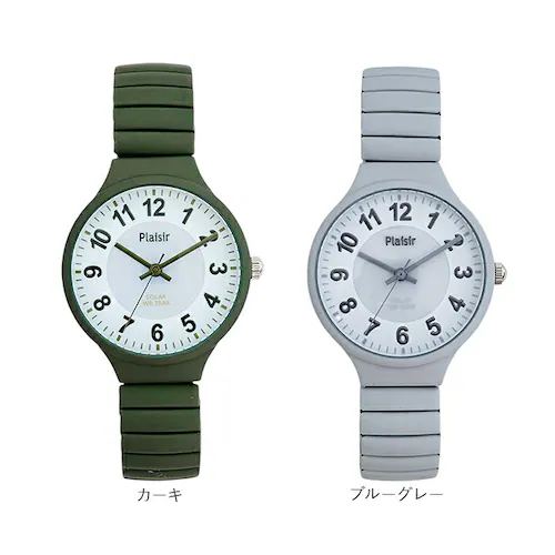 plaisir 時計 通販 腕時計 レディース ソーラー リストウォッチ リストウオッチ 3気圧防水 蓄光ダイヤル仕様 ニッケルフリー ソーラーウオッチ プレジール TSS-901 アナログ じゃばら_13
