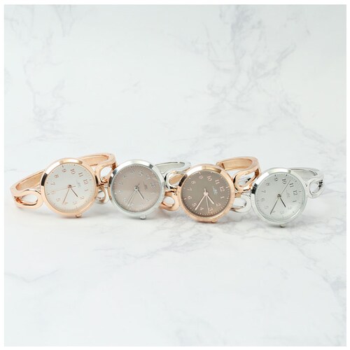 腕時計 レディース バングル 通販 リストウォッチ 時計 レディースウォッチ バングルウォッチ アナログ腕時計 ハリマ おしゃれ かわいい 大人 可愛い きれいめ オフィス シンプル 日本製ムーブメン_2