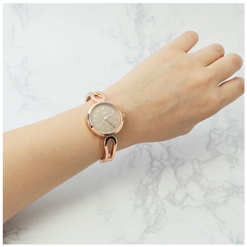 腕時計 レディース バングル 通販 リストウォッチ 時計 レディースウォッチ バングルウォッチ アナログ腕時計 ハリマ おしゃれ かわいい 大人 可愛い きれいめ オフィス シンプル 日本製ムーブメン_3