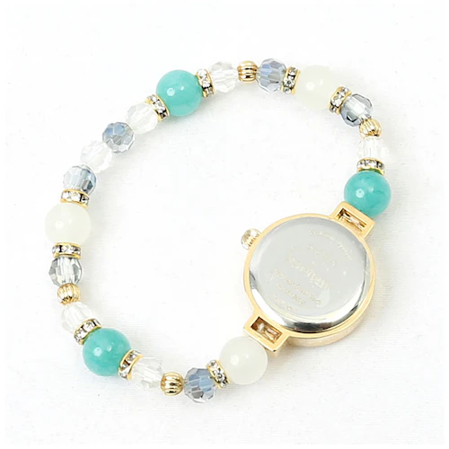 ジャバラウォッチ 腕時計 レディース 通販 時計 アナログ時計 ウオッチ ジャバラ ビーズ 天然石 着けやすい じゃばら 蛇腹 日本製ムーブメント portebonheur ポルトボヌール かわいい _6