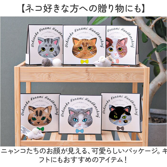 ぶち 今治タオル ハンカチ 25cm×25cm 通販 日本製 プレーリードッグ