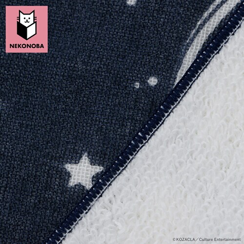 NEKONOBA 通販 ガーゼハンカチ ハンカチ SPACE NYASA ネコノバ 柔らかガーゼ ハンカチタオル かわいい カワイイ ガーゼパイル生地 猫グッズ ハンドタオル おしゃれ ガーゼ 持ち歩_3