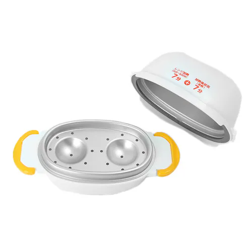 ゆでたまご 電子レンジ 通販 2個用 レンジでらくチン ゆで卵 茹で卵 簡単ゆでたまご 手軽 簡単 カンタン らくチン 固ゆで 半熟 タマゴ たまご 卵 玉子 湯でタマゴ ゆで玉子 おしゃピク おし_3