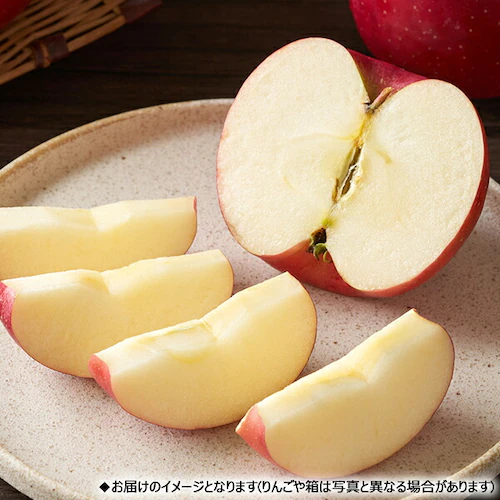 【予約】山形県産 ご家庭用 りんご サンつがる 5kg (準秀品/13玉〜23玉入り/冷蔵便) 訳あり お取り寄せ_2