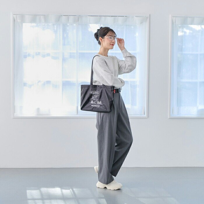 Black ルートート スヌーピー ROOTOTE 8445 通販 トートバッグ 肩掛け