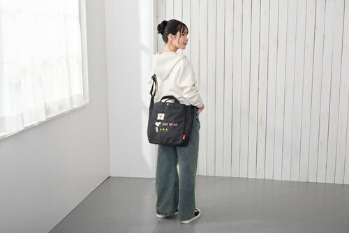 ���[�g�[�g �X�k�[�s�[ ROOTOTE 8441 �ʔ� �g�[�g�o�b�O �V�����_�[�o�b�O �΂߂����o�b�O ���f�B�[�X A4 �ʊw �ʋ� ���|�� �L�����o�X 2way �s�[�i�b�c Peanuts SNOO_4