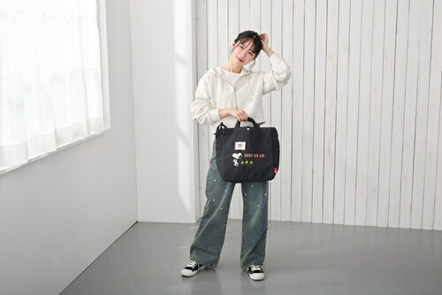 ���[�g�[�g �X�k�[�s�[ ROOTOTE 8441 �ʔ� �g�[�g�o�b�O �V�����_�[�o�b�O �΂߂����o�b�O ���f�B�[�X A4 �ʊw �ʋ� ���|�� �L�����o�X 2way �s�[�i�b�c Peanuts SNOO_5