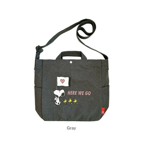 ���[�g�[�g �X�k�[�s�[ ROOTOTE 8441 �ʔ� �g�[�g�o�b�O �V�����_�[�o�b�O �΂߂����o�b�O ���f�B�[�X A4 �ʊw �ʋ� ���|�� �L�����o�X 2way �s�[�i�b�c Peanuts SNOO_12