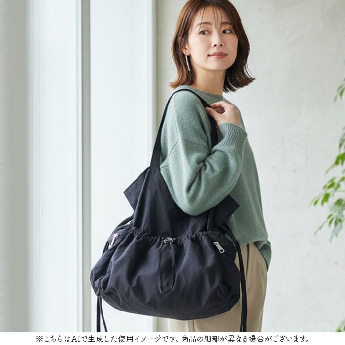 アイボリー トートバッグ ナイロン レディース 通販 laportadizucchero