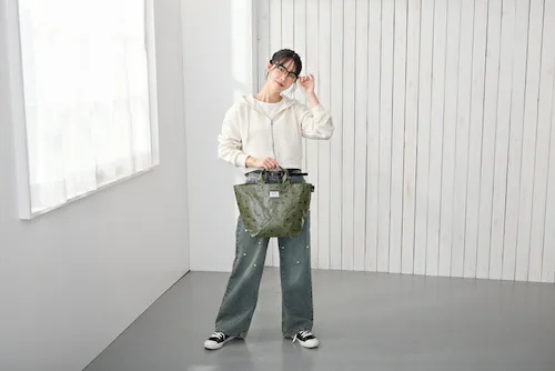 ROOTOTE ���[�g�[�g �g�[�g�o�b�O 3603 �ʔ� ���~�l�[�g �g�[�g�o�b�N ��񂰃o�b�O ���f�B�[�X ������ A5 �y�� �y�� ���� ���� �M�` �}�`���� �}�`�L�� �V���v�� ���킢�� ������_3