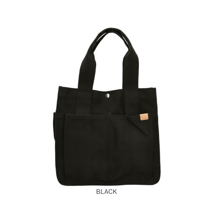 BLACK 仕切り付き トートバッグ a4 通販 キャンバス トート レディース BLACK 仕切り付き トートバッグ a4 通販 キャンバス トート レディース