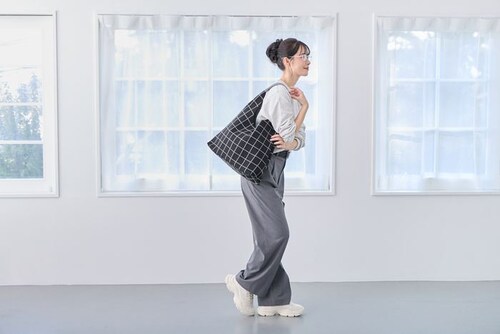 ROOTOTE ���[�g�[�g �g�[�g�o�b�O 3660 �ʔ� �g�[�g�o�b�N ���|���o�b�O �j�b�g�o�b�O �ʋ� �ʊw �傫�� A4 ���|�� ROUND ���E���h ������� ���킢�� �`�F�b�N�� �V���v�� ��_4