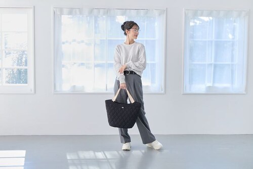 ROOTOTE ���[�g�[�g �g�[�g�o�b�O 3634 �ʔ� �g�[�g�o�b�N ���|���o�b�O �ʋ� �ʊw A4 �傫�� ���|�� ROUND ���E���h M-Quilt �~���^���[�L���g �L���e�B���O ������� _1