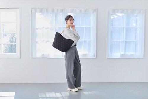 ROOTOTE ���[�g�[�g �g�[�g�o�b�O 3634 �ʔ� �g�[�g�o�b�N ���|���o�b�O �ʋ� �ʊw A4 �傫�� ���|�� ROUND ���E���h M-Quilt �~���^���[�L���g �L���e�B���O ������� _4