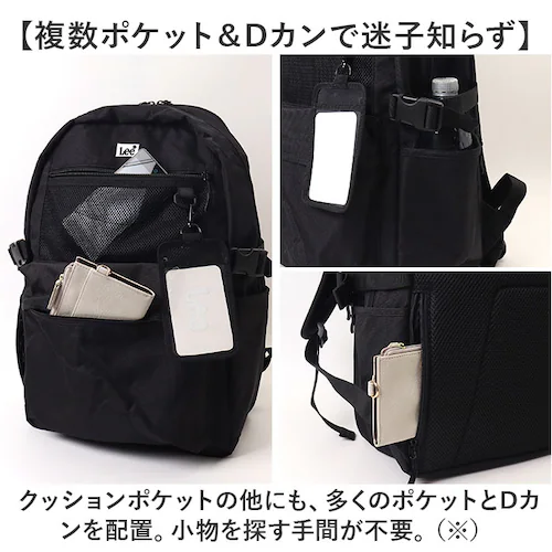 Lee リー リュック 320-4940 通販 リュックサック 27L バックパック デイパック おしゃれ レディース メンズ レディースバッグ メンズバッグ ブランド 通学 かばん 中学生 高校生 _6