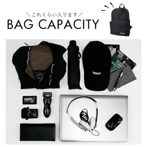 Fender フェンダー リュック 6055 通販 リュックサック デイパック バックパック マザーズリュック マザーズバッグ 軽量 軽い A4 シンプル 通勤 通学 旅行 トラベル 収納 メンズ レ_11