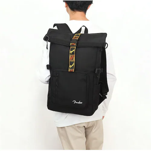 Fender フェンダー リュック 大容量 6056 通販 リュックサック デイパック バックパック 軽量 軽い 大きめ かぶせ かぶせタイプ ロールトップ シンプル 通勤 通学 アウトドア キャンプ_3
