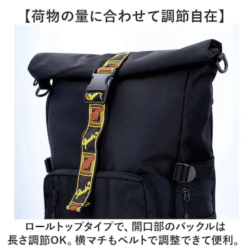 Fender フェンダー リュック 大容量 6056 通販 リュックサック デイパック バックパック 軽量 軽い 大きめ かぶせ かぶせタイプ ロールトップ シンプル 通勤 通学 アウトドア キャンプ_7