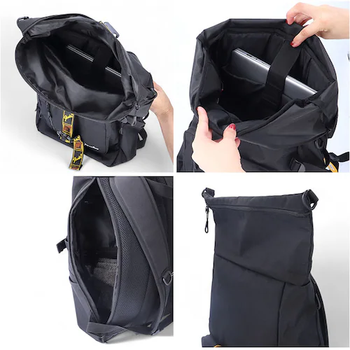 Fender フェンダー リュック 大容量 6056 通販 リュックサック デイパック バックパック 軽量 軽い 大きめ かぶせ かぶせタイプ ロールトップ シンプル 通勤 通学 アウトドア キャンプ_15