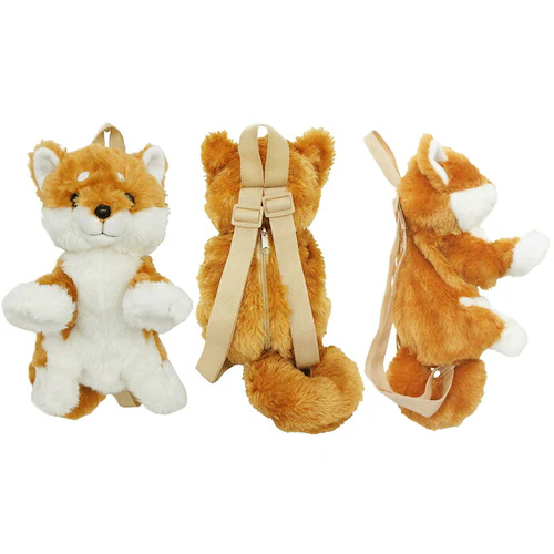 ぬいぐるみリュック 通販 リュック リュックサック デイパック キッズリュック ぬいぐるみ キッズ 子ども 子供 こども いぬ イヌ 犬 かわいい 可愛い 女の子 男の子 おねだり シバちゃん ふわふ_7