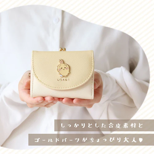 財布 ちいかわ 三つ折り 通販 三つ折り財布 がまぐち サイフ がま口財布 がまぐち財布 お財布 がま口 さいふ 折りたたみ財布 レディース 女の子 女子高生 キャラクター かわいい 高校生 中学生 _2