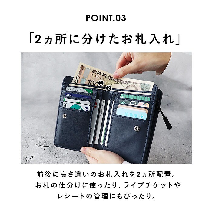グレー 財布 メンズ 二つ折り ブランド 通販 二つ折り財布 メンズ財布