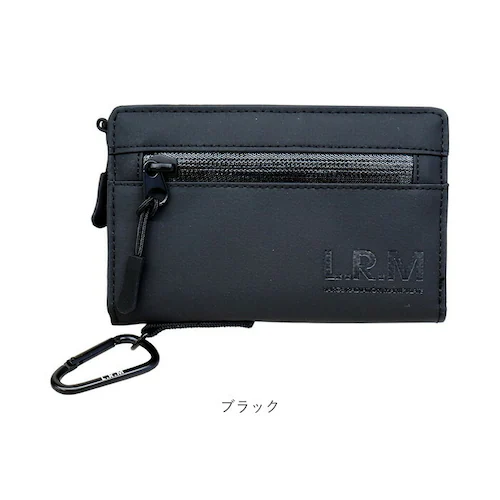 ベージュ/グレー コインケース メンズ 通販 L.R.M CMK220901 小銭入れ 財布 サイフ さいふ ミニ財布 合皮 フェイクレザー 小さめ カラビナ付き 止水ファスナー 高校生 男子 おしゃ_16