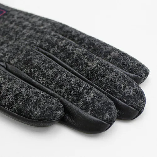 クロダ 手袋 メンズ 通販 ウール 革手袋 グローブ メンズ手袋 手ぶくろ メンズ手袋スマホ対応 メンズてぶくろ スマホ 対応 スマートフォン対応 タッチパネル対応 紳士手袋 おしゃれ 暖かい 防寒 _2