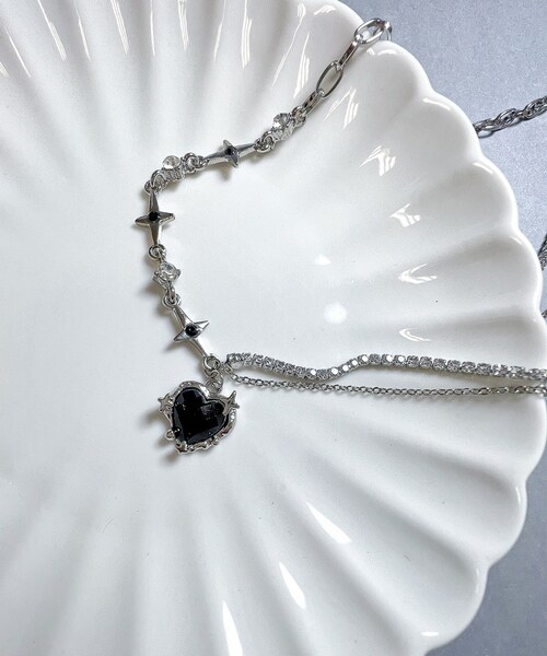 �l�b�N���X �n�[�g ���f�B�[�X �ʔ� �_�C�������h�n�[�c nec-0990 Diamond Hearts �A�N�Z�T���[ �y���_���g ���� �a���� �ޏ� �V���v�� ������� ���킢�� �M�t�g �v���[���g_6