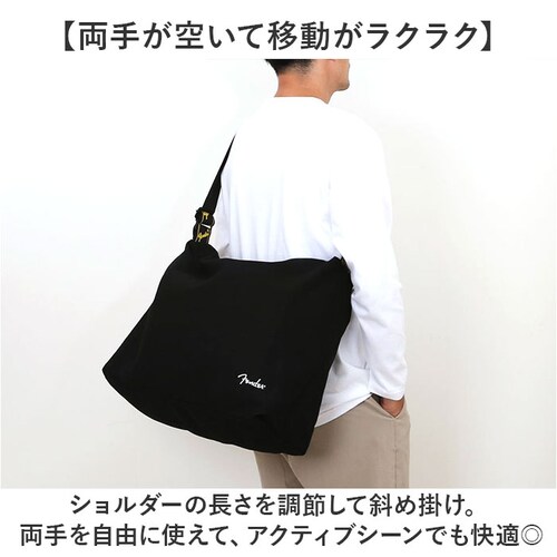 fender �t�F���_�[ �o�b�O 950-6004 �ʔ� �V�����_�[�o�b�O �{�f�B�o�b�O �΂߂����o�b�O �V�����_�[�o�b�N ���b�Z���W���[�o�b�O �u�����h �z �R�b�g�� ���z �傫�� A4 A3 B4_4