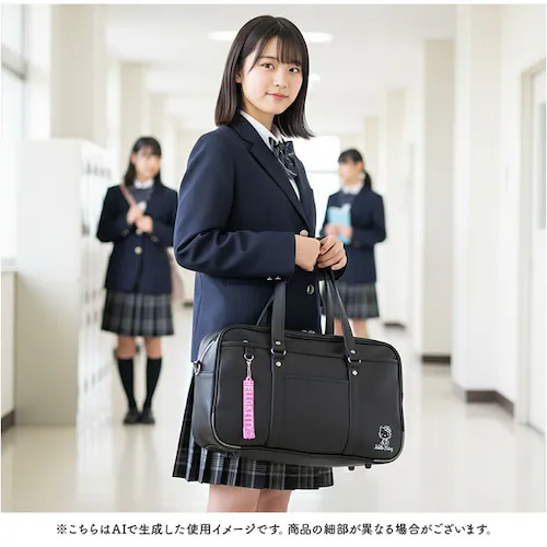 スクールバッグ 合皮 キャラクター 通販 スクールバック スクバ サブバ 通学バッグ 通学かばん 通学カバン 通塾 大きめ 大容量 A4 B4 女子 男子 高校生 中学生 女子高生 可愛い おしゃれ _7