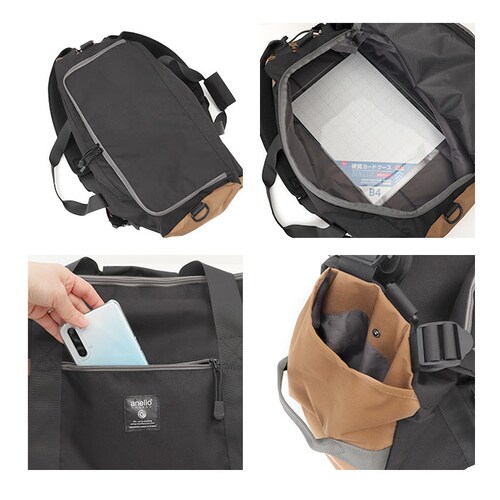 �A�l�� �{�X�g���o�b�O anello GTM0462Z �ʔ� �{�X�g�� �o�b�O �{�X�g���o�b�N 3way �V�����_�[ �����b�N ��e�� A3 A4 ���s �C�w���s �����Y ���f�B�[�X �傫�� �L�����v_13