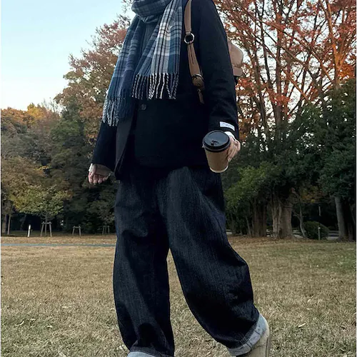 マフラー レディース 大きめ 柔らかい 通販 ストール 大判 大判ストール チェック柄 チェックマフラー フリンジマフラー えりまき 襟巻き 衿巻き ボリューム ふわふわ 女性 女子 高校生 女子高生_1