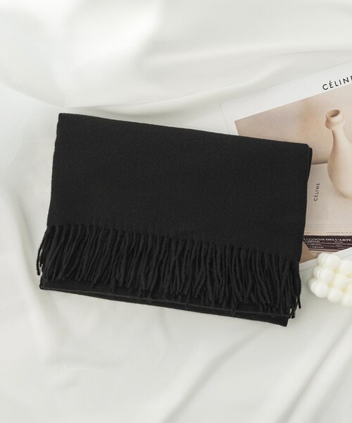 マフラー レディース 大きめ 柔らかい 通販 大判ストール ストール 大判 無地 シンプル フリンジマフラー 襟巻き 衿巻き えりまき ボリューム ふわふわ 女性 女子 メンズ 男性 高校生 女子高生_2