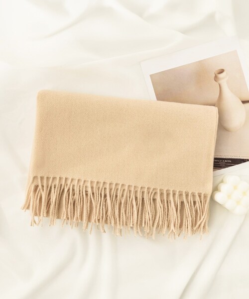 マフラー レディース 大きめ 柔らかい 通販 大判ストール ストール 大判 無地 シンプル フリンジマフラー 襟巻き 衿巻き えりまき ボリューム ふわふわ 女性 女子 メンズ 男性 高校生 女子高生_7