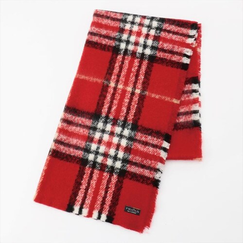 クロダ ストール KURODA OB90903L9 通販 マフラー ショール タータンチェックストール レディース おしゃれ FRAAS フラース チェック 大人 かわいい 可愛い オシャレ シンプル_1