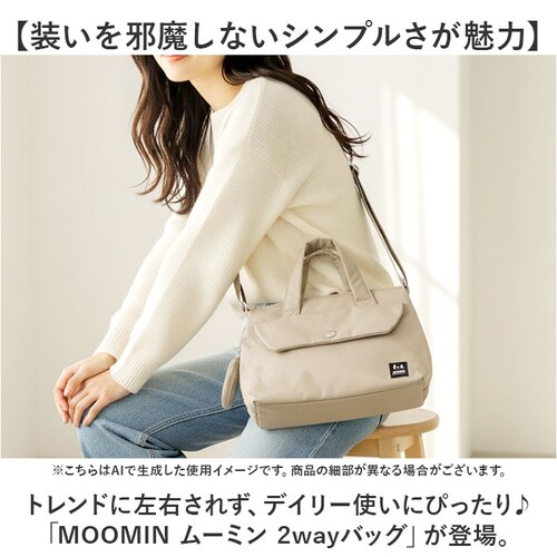 ���[�~�� �V�����_�[�o�b�O �ʔ� �V�����_�[ �o�b�O ���f�B�[�X �΂ߊ|�� ���|���o�b�O ���|�� Moomin bag �� ���΂� �J�o�� 2way �o�b�N RMNK-06 ���s �y�� �k�� �y�� ��_1