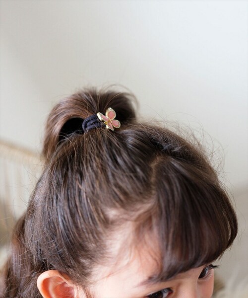 Rora ヘアゴム キッズ 通販 バタフライ ちょうちょ 蝶々 髪ゴム 髪飾り 髪どめ 髪留め ヘアアクセサリー 子供 子ども 女の子 大人 女子 発表会 結婚式 入学式 卒業式 フォーマル かわいい_5