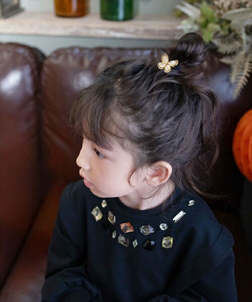 Rora ヘアゴム キッズ 通販 バタフライ ちょうちょ 蝶々 髪ゴム 髪飾り 髪どめ 髪留め ヘアアクセサリー 子供 子ども 女の子 大人 女子 発表会 結婚式 入学式 卒業式 フォーマル かわいい_6