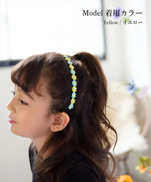 Rora カチューシャ キッズ 通販 ローラ パステル 髪飾り 髪留め 髪どめ ヘアアクセサリー ヘアバンド ヘッドドレス 子供 女の子 刺繍 フラワー お花 発表会 結婚式 入学式 卒業式 フォーマ_3