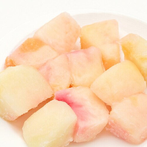 冷凍フルーツ 山形県産 白桃 6袋入り (もも/1袋 100g/冷凍品) 冷凍果物 ギフト 贈り物 お取り寄せ【代引き不可】_2