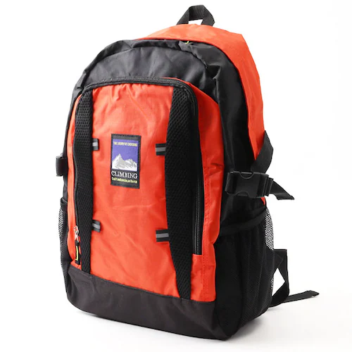 CLIMBING クライミング デイパック 8287 通販 リュックサック リュック 防災リュック 普段使い ポケット メッシュポケット ベルト付き カジュアル レジャー 防災 使いやすい メンズ レ_9