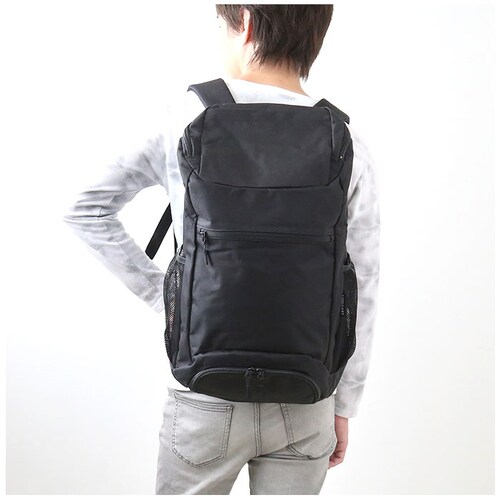 ブラック Kajimeiku カジメイク シューズインリュック 通販 リュック シューズポケット リュックサック ナップザック バックパック デイパック デイバッグ デイバック マザーズバッグ マザー_2