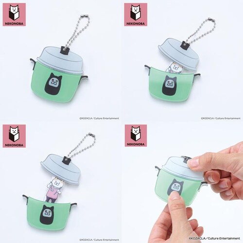 NEKONOBA �O�b�Y �ʔ� �l�R�m�o �L�[�z���_�[ �A�N�����L�[�z���_�[ �{�[���`�F�[�� �L�[�`���[�� �A�N�L�[ �o�b�O�`���[�� �L�����N�^�[ ���� ���킢�� ������� �I�V���� �L �˂� �l�R_14