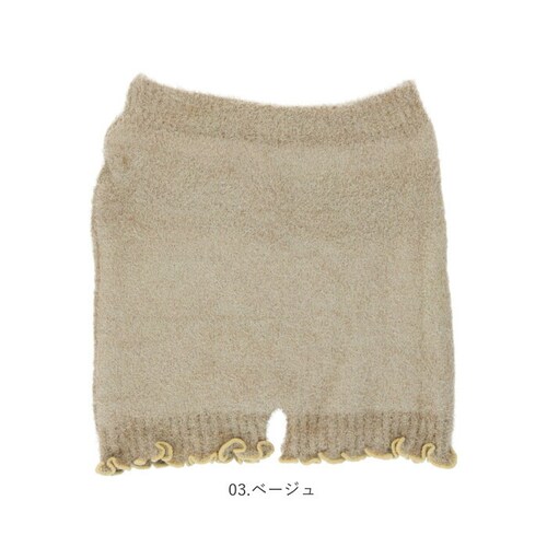 もこもこ 無地 パンツ 通販 オーバーパンツ 防寒 カバーパンツ タップパンツ もこもこパンツ 暖かい あったか ルームウェア レディース 部屋着 厚手 インナー 下着 アンダーウェア ナイトウェア _10