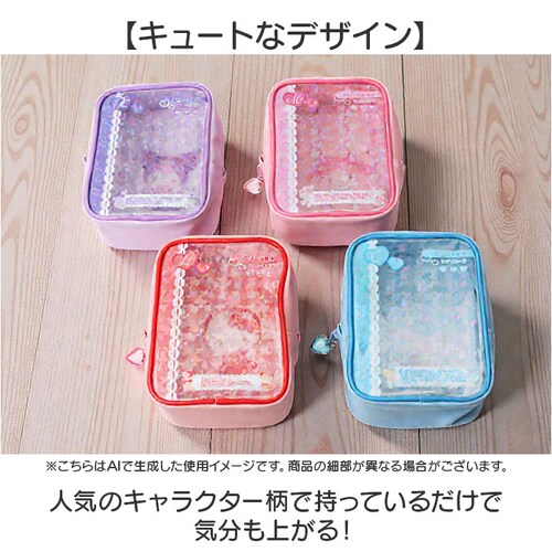 キャラクター クリア ポーチ 通販 クリアポーチ 推し活 ぬいぐるみポーチ 推しぬいポーチ 推し活ポーチ 推しかつポーチ キャラクターポーチ 小物入れ キャラクターグッズ ぬい活 グッズ かわいい 可_2