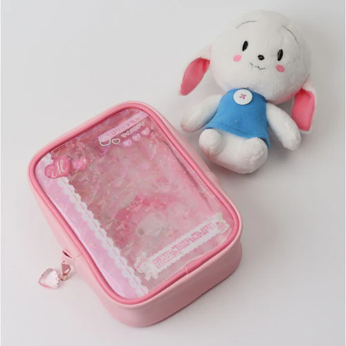 キャラクター クリア ポーチ 通販 クリアポーチ 推し活 ぬいぐるみポーチ 推しぬいポーチ 推し活ポーチ 推しかつポーチ キャラクターポーチ 小物入れ キャラクターグッズ ぬい活 グッズ かわいい 可_11