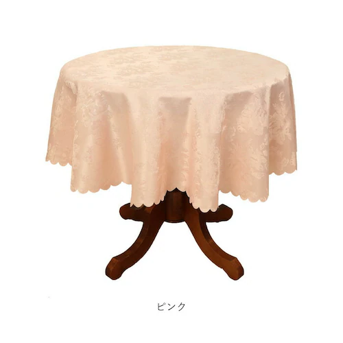 テーブルクロス 円形 撥水 通販 マルチクロス ラウンド テーブルカバー 150cm 食卓カバー ラウンドテーブル デスクマット かわいい シンプル インテリア 食卓 オシャレ お洒落 ローズ バラ _11